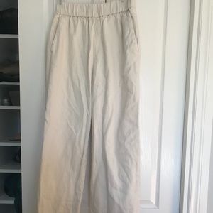 Everlane easy jean speckled white size 8